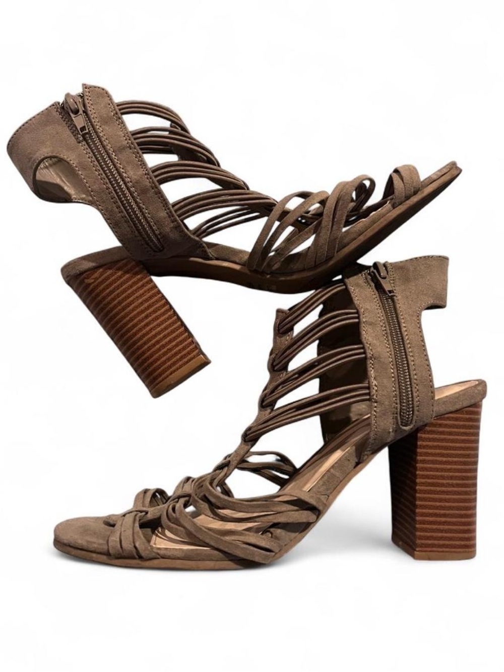 Charlotte Russe Y2K Vintage Block Heels